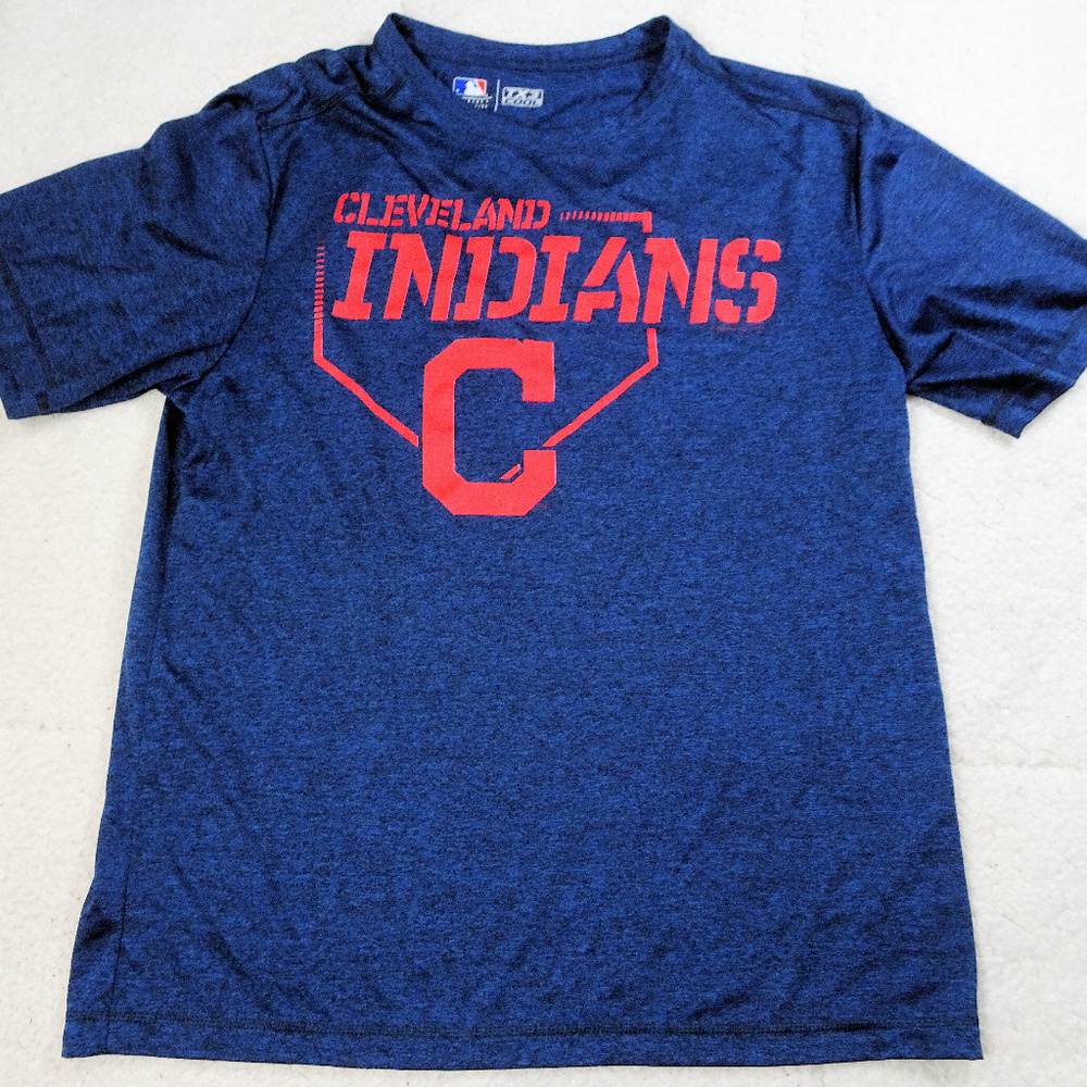 MLB Cleveland Indians T3Cool Home Plate Blue Large